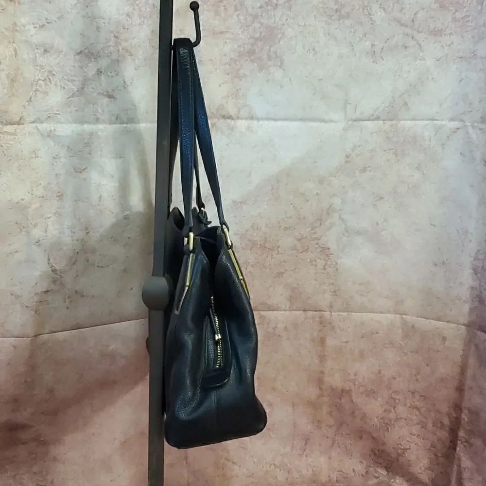 CALVIN KLEIN Black Leather Handbag‎